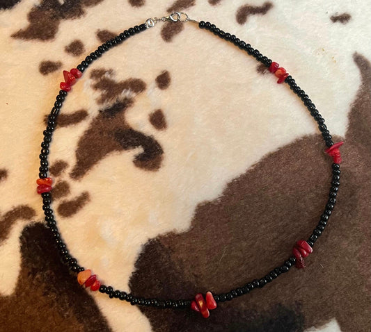 Red Rock Choker Necklace