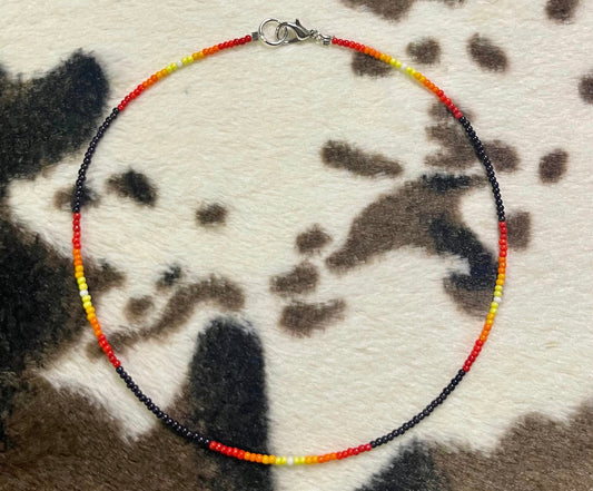 Something In The Orange Choker Necklace
