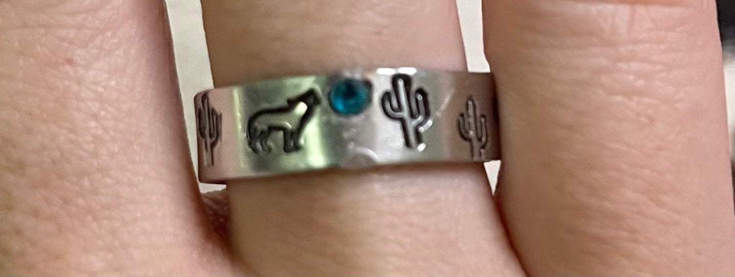 Metal Stamped Rings