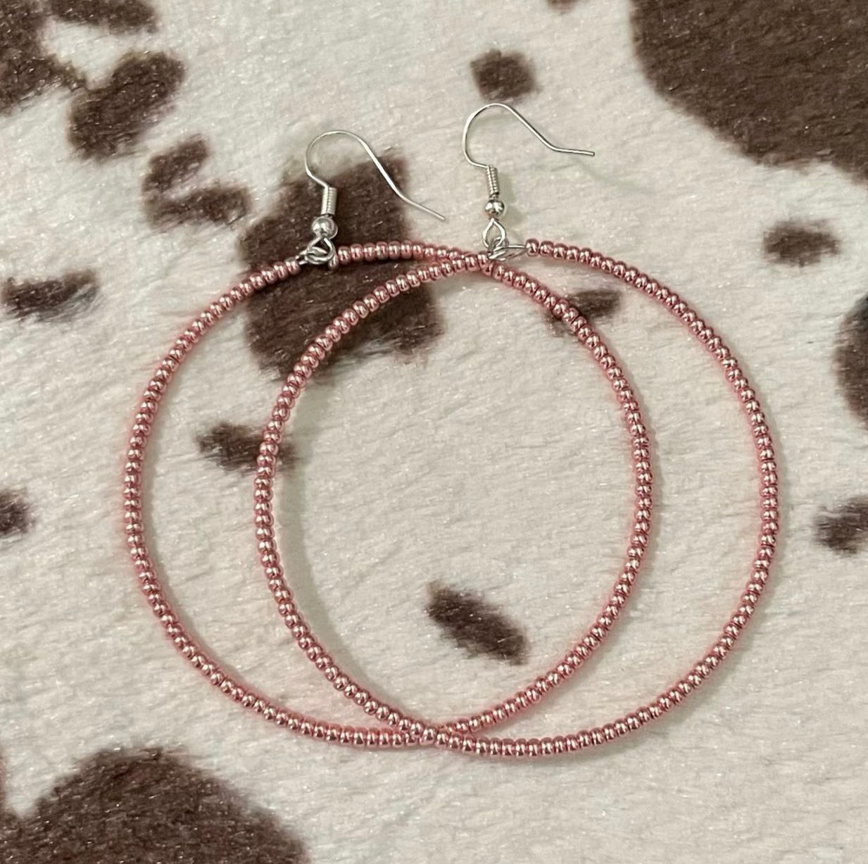 Rose Gold Hoop Earrings