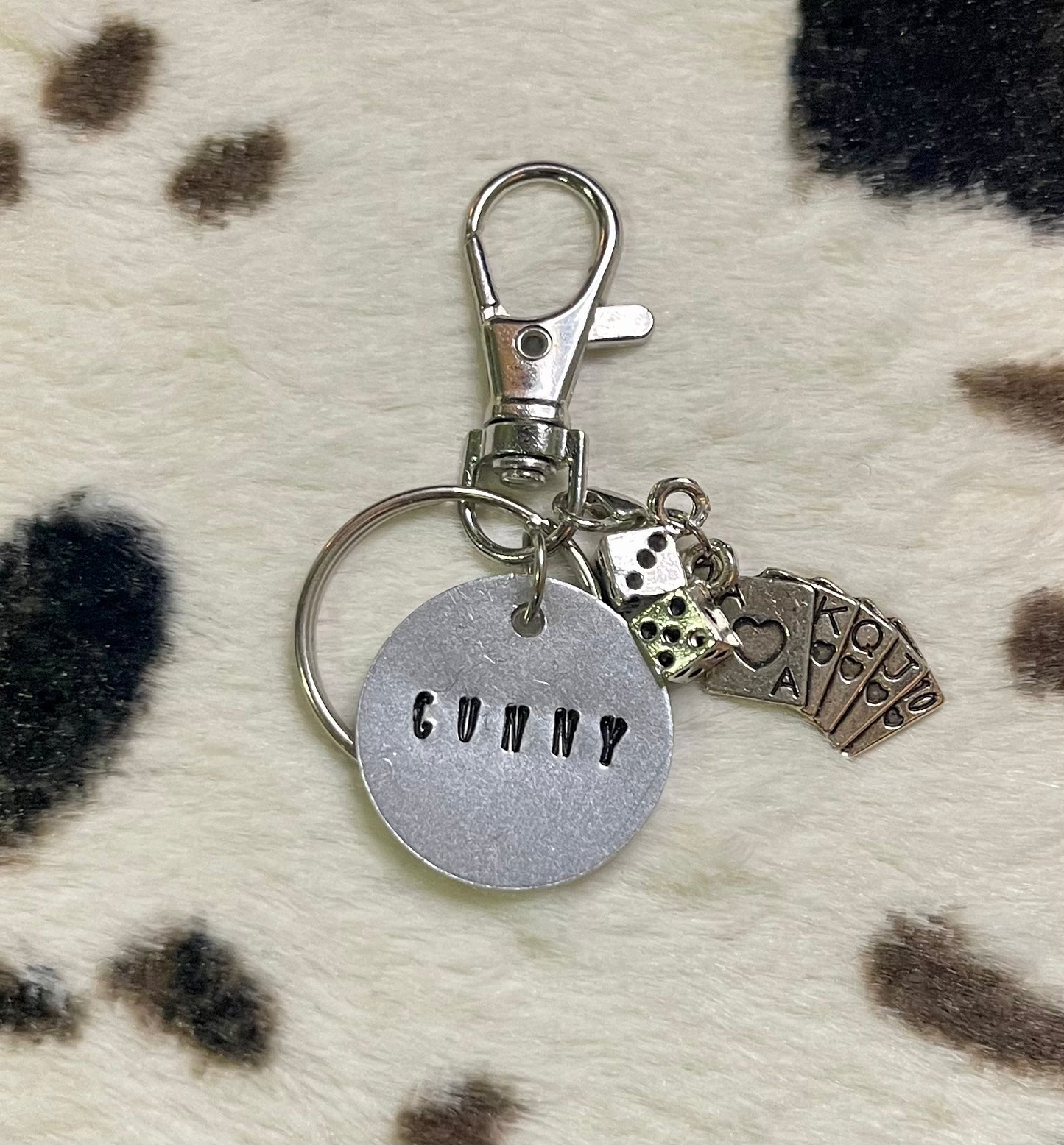Metal Stamped Key Chains