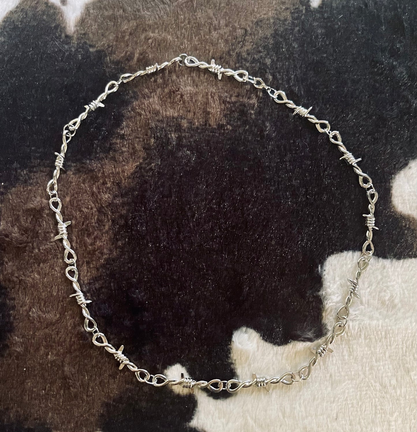 Barbed Wire Necklace