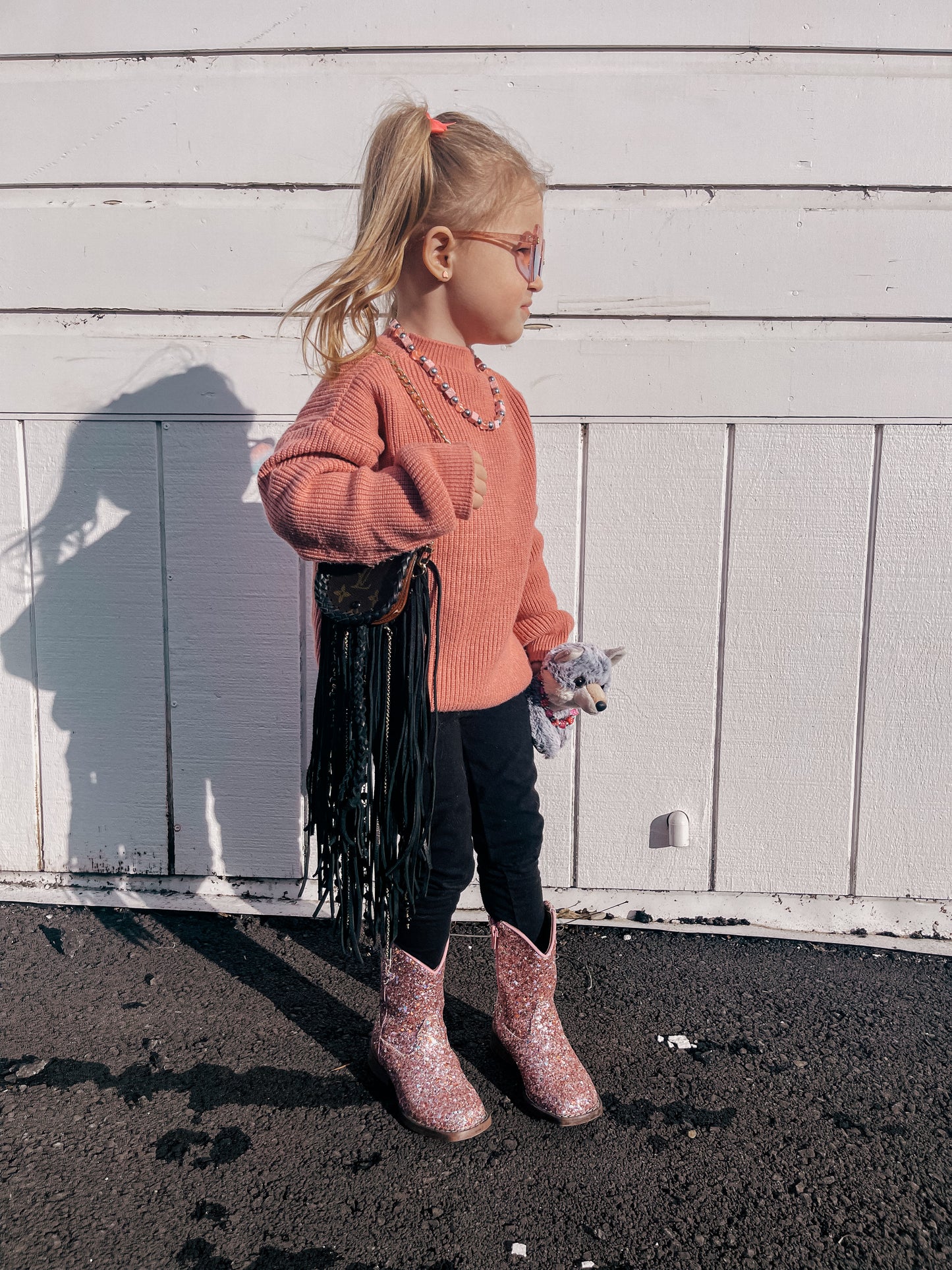 Mini Authentic LV Fringe Purse