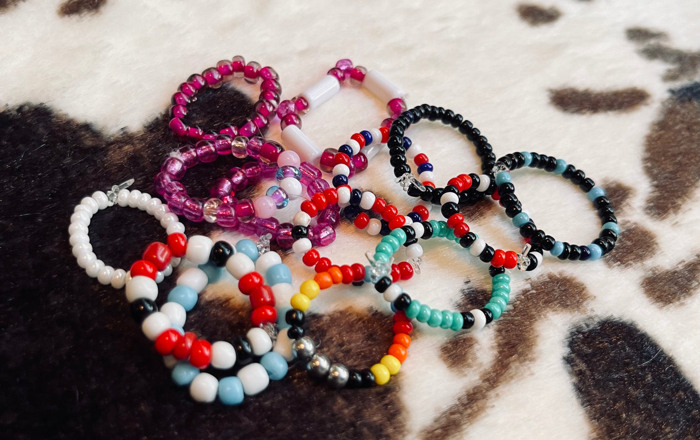 Beaded Ring Stackers
