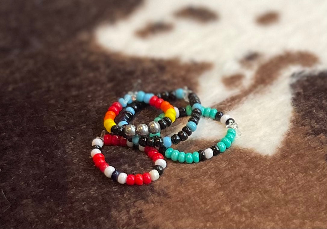 Beaded Ring Stackers