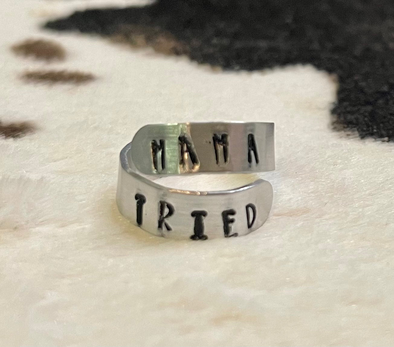 Metal Stamped Rings