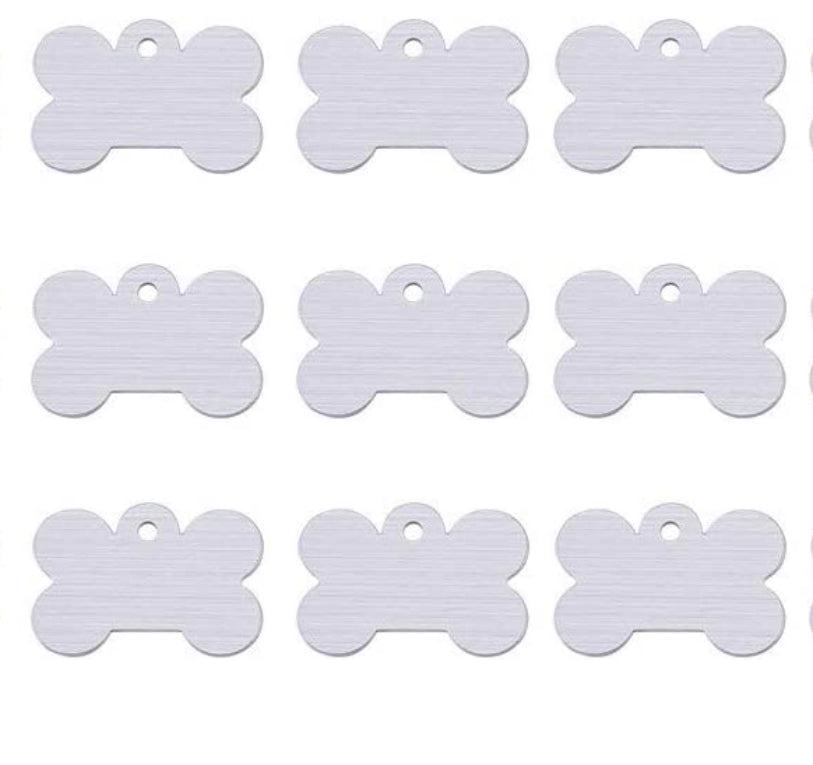 Metal Stamped Dog Tags