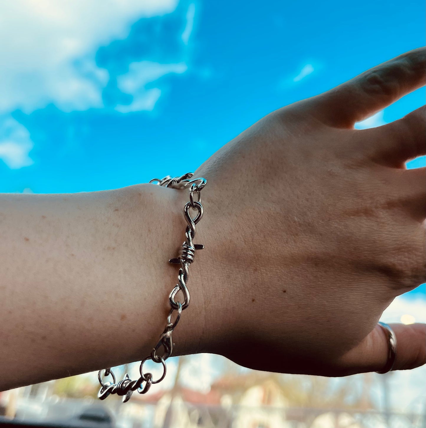 Barbed Wire Bracelet