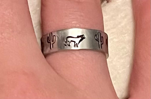 Metal Stamped Rings