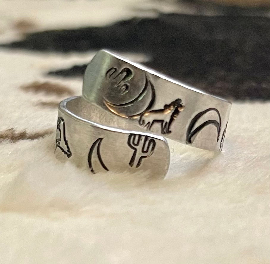 Metal Stamped Rings