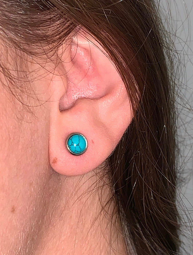 Turquoise Stud Earrings