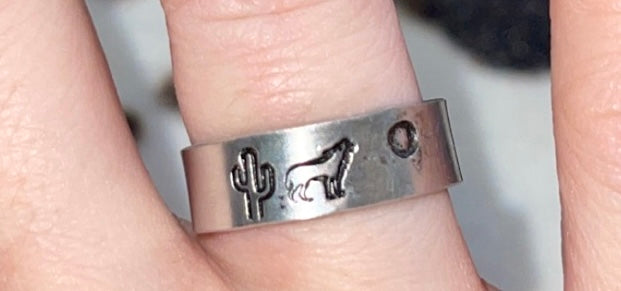 Metal Stamped Rings