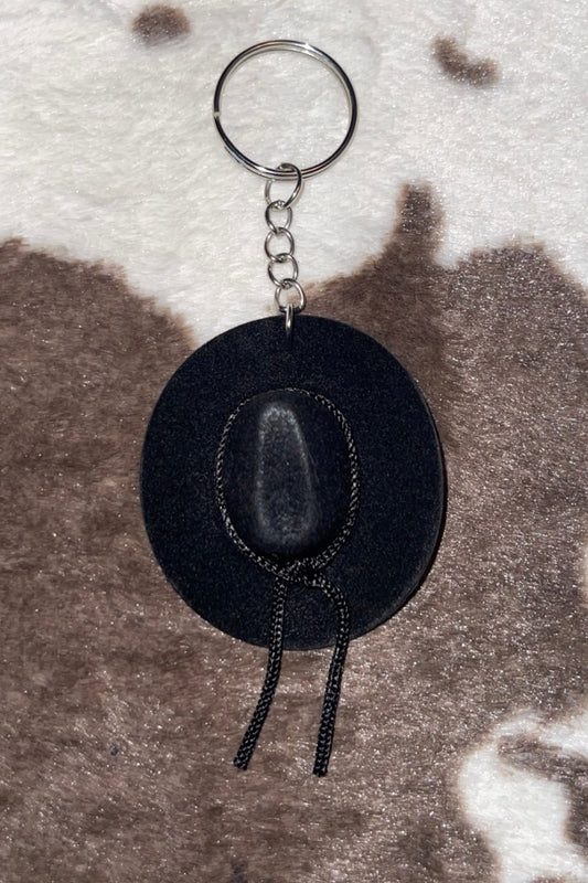 Felt Cowboy Hat Key Chains