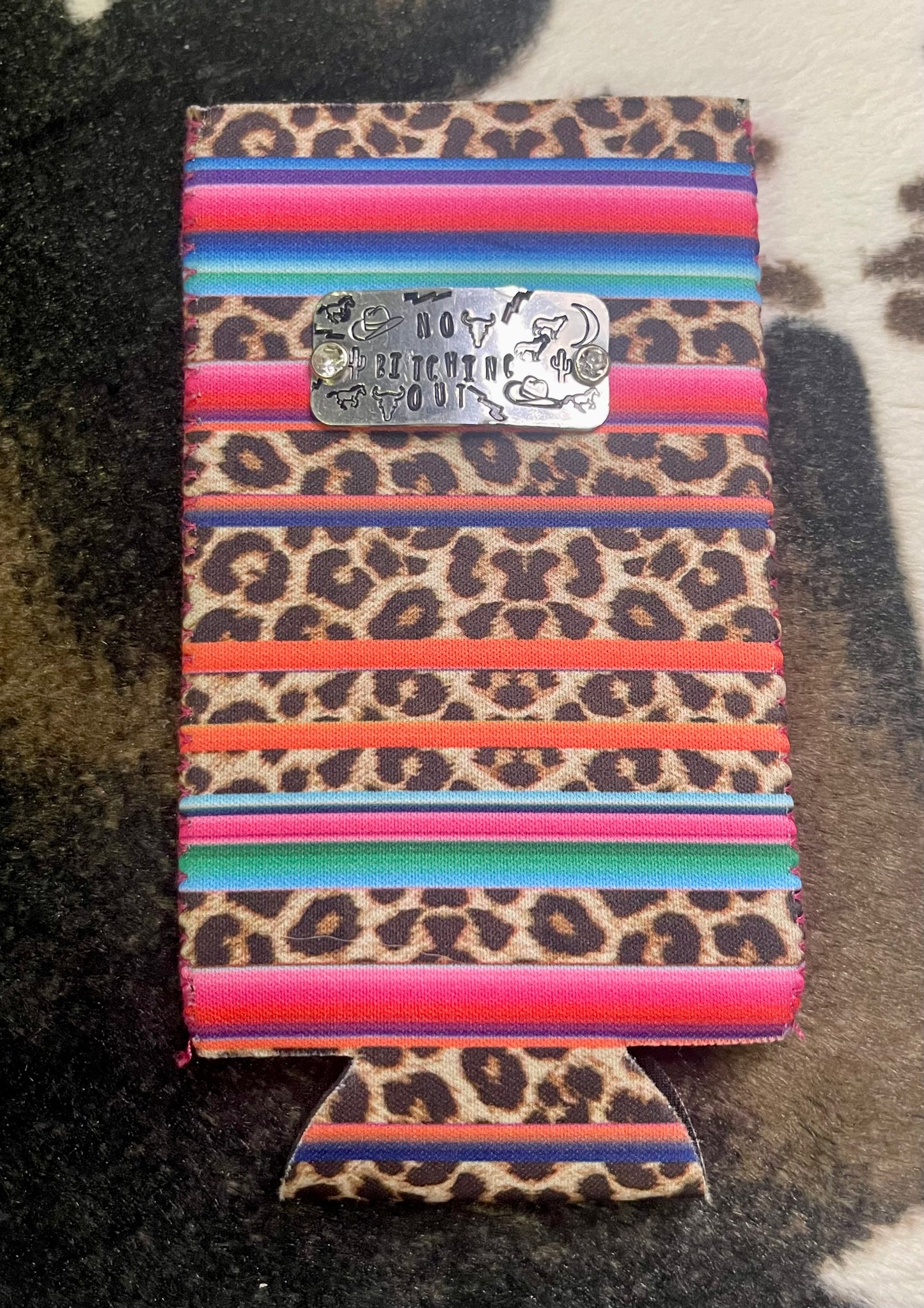Metal Stamped Can Koozie Coolers
