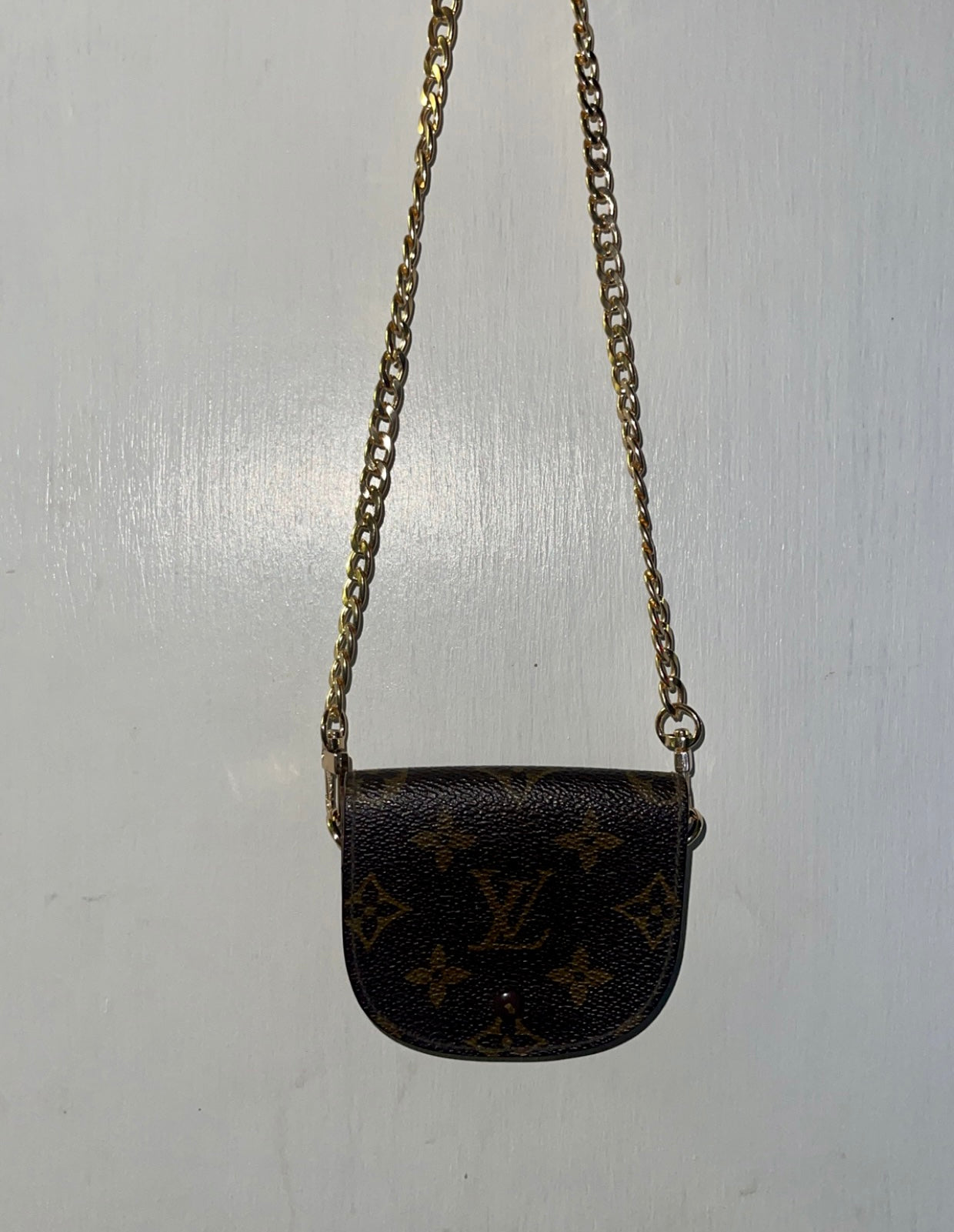 Mini Authentic LV Fringe Purse