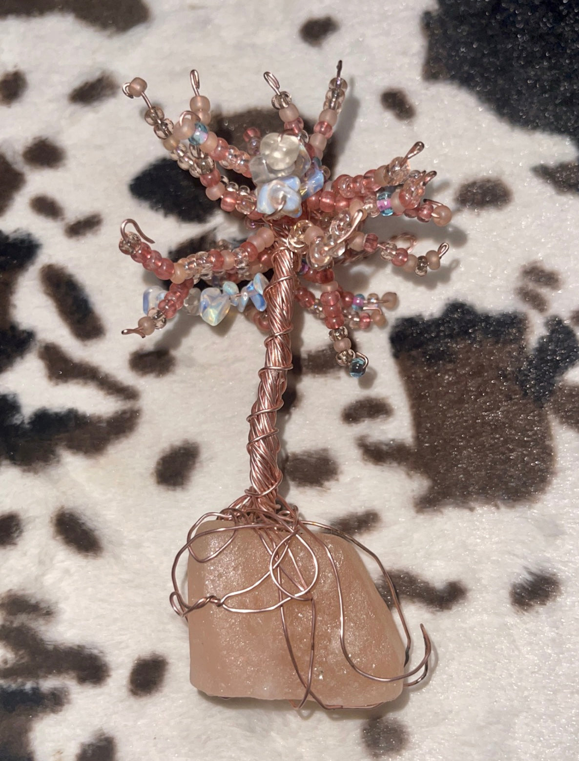 Crystal Wire Tree Decoration